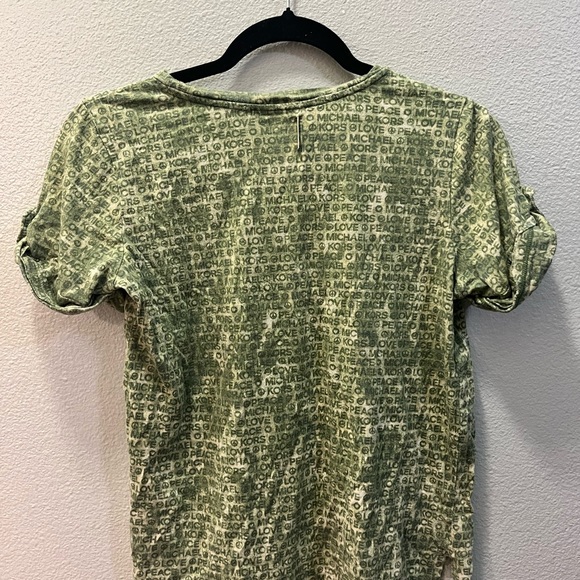 Green Michael Kors shirt - Picture 4 of 6